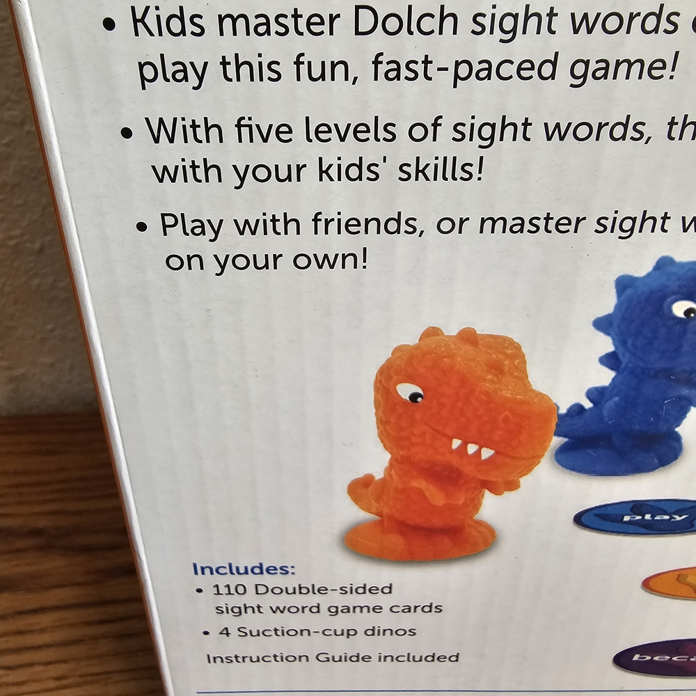 Learning Resources Sight Word Stomp Game 5+ Kids 1-4 Players Complete Reading - Picture 5 of 8
